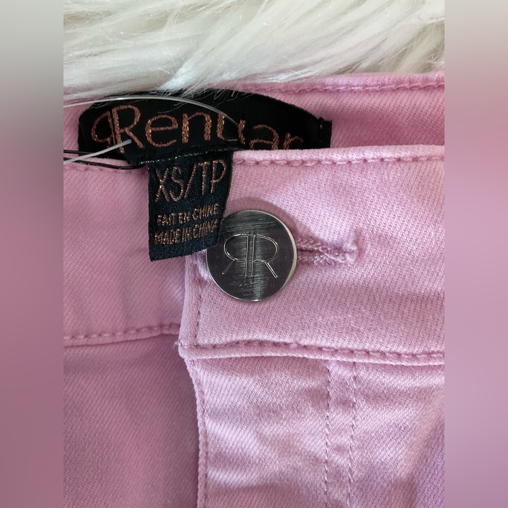 Pink Denim Skirt - Picture 4 of 7